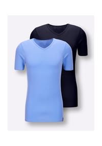 Witt - Shirt - marine + himmelblau