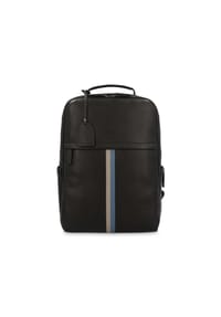 PICARD HORIZON - Laptoprucksack, Rindsleder, Anhänger - SCHWARZ