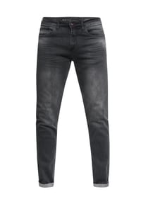 RUSTY NEAL® - Jeanshose MELVIN im klassischen 5-Pocket-Stil - Anthrazit - 1