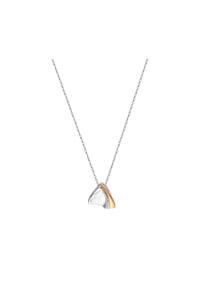 zeeme SILVER - Halskette 925/- Sterling Silber 3 Zirkonia - weiß