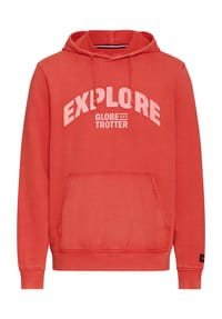 GLOBETROTTER - Hoodie, Baumwolle, für Herren - 1 M.BLUE