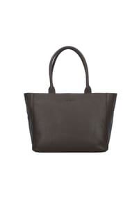 GREEN BURRY - Vegas Vegas Shopper Tasche Leder 46 cm - black