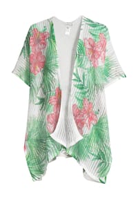 MANGUUN - Cape, Halbarm, für Damen - 0 GREEN