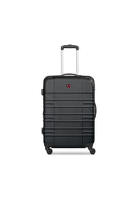 WENGER® Amplar Evo - Amplar Evo 4 Rollen Trolley M 65 cm mit Dehnfalte - black