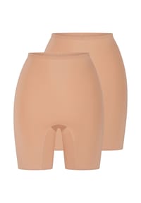 mey - Langbein Schlüpfer 2er Pack Simply Better Invisibles - Cream tan