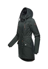 ragwear™ - Wintermantel Elsie Melange - Black
