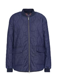 PADDOCK'S® - Lange Denim Steppjacke Denim Jacket - dark blue