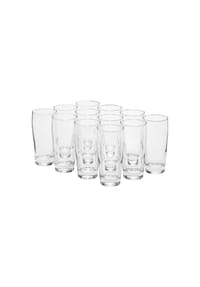VAN WELL - Willi Becher geeicht 0,2 l 12er Set transparent - transparent