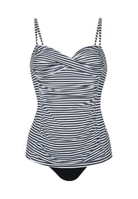 SUNFLAIR® - Tankini-Set Basic - Schwarz / Weiß