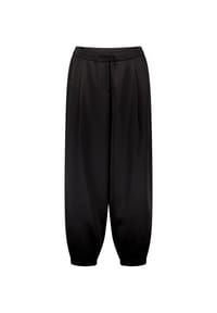 zero - Modern fit Hose mit Bundfalten - Black Beauty