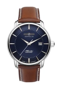 ZEPPELIN - ATLANTIC Herren Automatikuhr "8452-3" - SILBER/BRAUN
