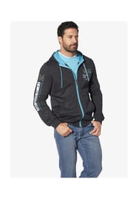 JAN VANDERSTORM - Sweatjacke RODERICH - dunkelblau