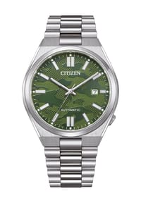 CITIZEN® AUTOMATIK - Herren Armbanduhr "NJ0159-86" - GRÜN