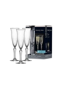 Ritzenhoff & Breker Sektgläser Perpetuo 190 ml 4er Set transparent - PERPETUO - transparent