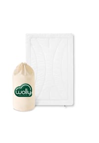 wolly - MERINOWOLLE Sommerbettdecke - Made in Germany Sommer-Einziehdecke - 