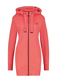 ALIFE AND KICKIN® - JasinaAK A Hooded Sweat Jacket - chalk