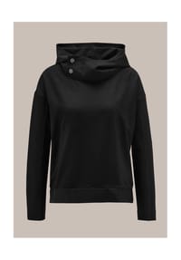 MADELEINE - Sweatshirt mit Kapuze - schwarz