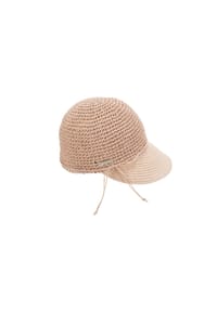 SEEBERGER - Papierstroh Schildkappe  mit großem Schild 53719-0 - 52 PINE GREEN