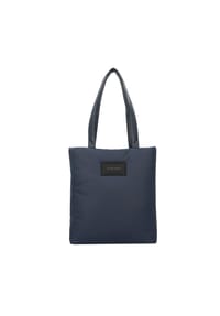 DENIM TOM TAILOR PATTI - Shopper, Reißverschluss, Logo-Patch, für Damen - DARK BLUE