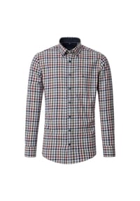 CASAMODA - Freizeithemd, Comfort Fit, Langarm, Button- Down- Kragen, für Herren - 100 BLAU