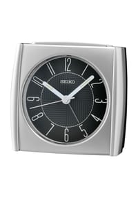 SEIKO - Wecker "QHE205S" - SCHWARZ/SILBER