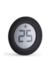 eva solo - Digitales Außenthermometer, Kunststoff/ Edelstahl, Ø 8.5cm - Silber