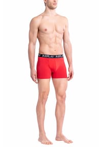 REPLAY - Herren Boxer Shorts, 2er Pack - Trunks, Cotton Stretch - Blau/Schwarz