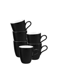 Seltmann Weiden Henkelbecher Life Fashion 400 ml 6er Set - LIFE - blau