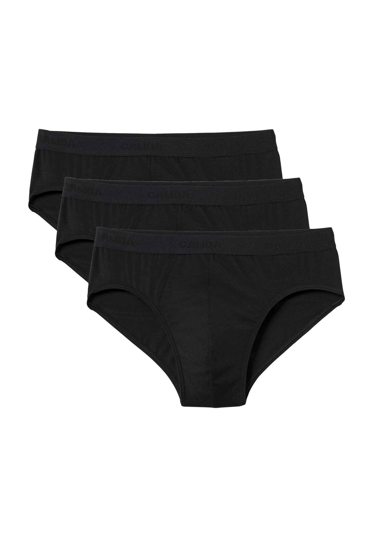 Calida, Herren, Unterhosen, Natural Benefit, Schwarz, (3er Pack, S) - Bild 7