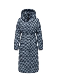 ragwear™ - Steppmantel Niara Long Print - Black