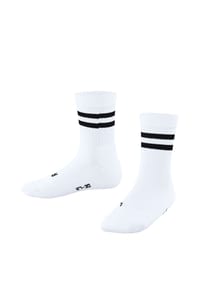 FALKE - D-SPORTSOCKE DYNAM, 2003 WH/BLACK, 27-30 - 2000 WHITE