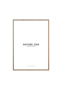  POSTER & FRAME® - Holz-Rahmen Acrylglas Eiche - Eiche
