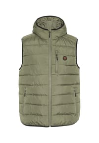CHIEMSEE - Weste im gesteppten Puffer-Design - 18-0515 Dusty Olive