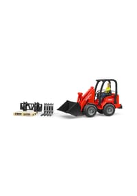 bruder® - Spielzeugauto Landwirtschaft Schäffer Hoflader 2034, mit Figur, Radlader - mehrfarbig
