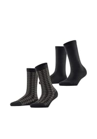 ESPRIT - Socken, 2er-Pack, für Damen - 3000 BLACK
