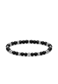 Thomas Sabo Rebel at heart - Armband Talisman schwarz - silberfarben