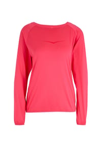 VENICE BEACH - Langarmshirt, Rundhals, für Damen - 403 - RED MELON