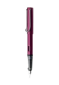LAMY - AL-star Füllhalter, B, Linkshänder - BLACK PURPLE, blau