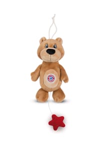 NICI - Spieluhr "FCB Bär Berni" 18cm - BUNT