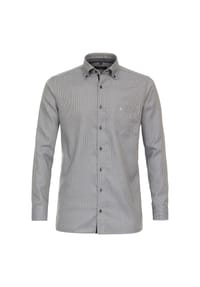 CASAMODA - Herren Businesshemd uni Comfort Fit - Dunkelgrün
