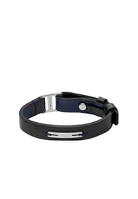 FOSSIL MACHINE - Fossil Herrenarmband Machine aus mitternachtsblauem und schwarzem Leder, JF04964040 - Multi