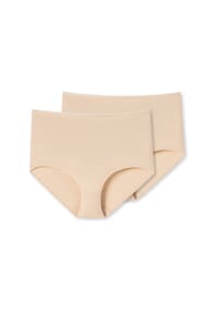 SCHIESSER - Maxi-Slip 2er Pack 95/5 Organic Cotton - Sand