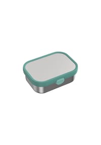 MEPAL Edelstahl-Brotdose mit Gabel Campus 18 x 13 cm - CAMPUS - blau