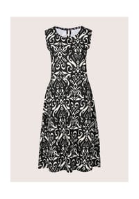 MADELEINE - Kleid - schwarz / weiß