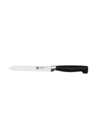 ZWILLING Universalmesser, 13 cm - VIER STERNE - SCHWARZ