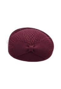 SEEBERGER - Wollhut, Schleife, für Damen - 10 BLACK