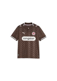 PUMA® - Heimtrikot FC St. Pauli, 2026/27, für Kinder - ESPRES BROWN-WHITE