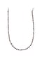 KUZZOÍ Schmuckzubehör Brillenkette Glas Perlen Schwarz Weiß 925 Sterling Silber Bild 1