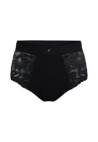 BOSS - Tanga Blossom, Spitze, für Damen - 001  BLACK