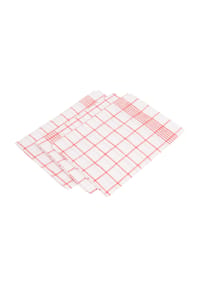 KRACHT® - Geschirrtuch, 3-er Pack - ROT